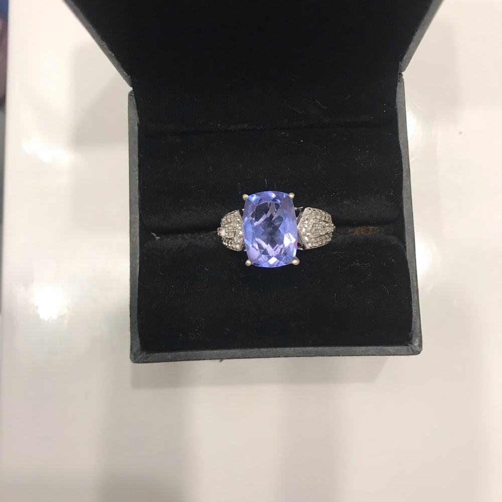Color change fluorite ring - Picture 2 of 8